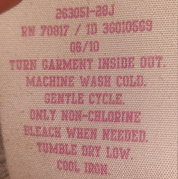 PINK Victoria Secrets  NFL  Washingtin Redskins Sequin t-shirt XS gray ladies - Picture 5 of 5